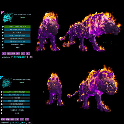 Pyromane / Pyro 1916% Melee DMG 366Lvl