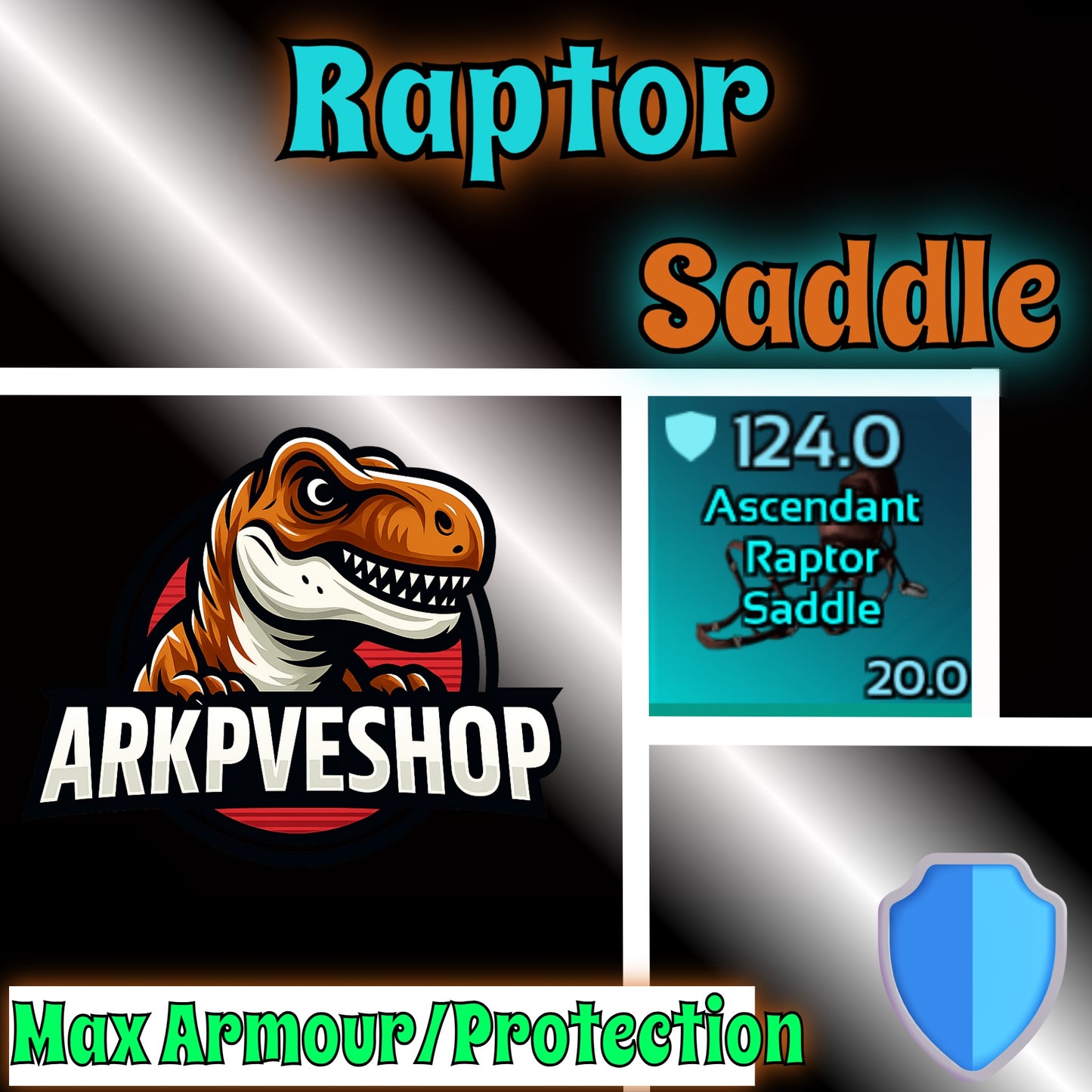 Crafted Saddles Max Armour, Protection