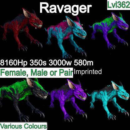 Ravager 3000 Weight Imprinted 362Lvl