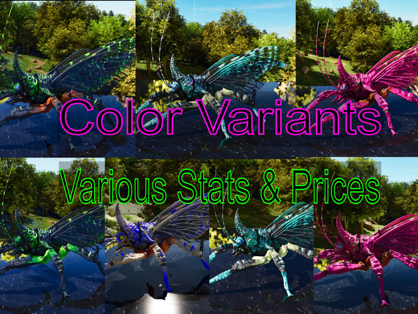 Buy Rhyniognatha / Rhynio Various Colours and Stats