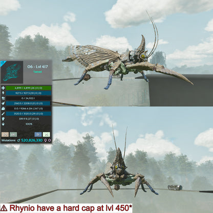 Rhyniognatha Rhynio High&Low Lvls