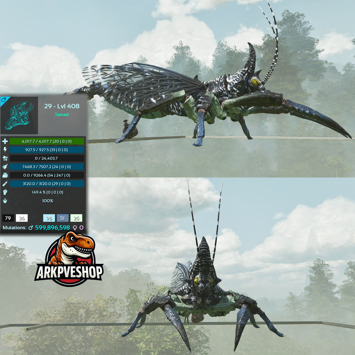 Rhyniognatha Rhynio High&Low Lvls