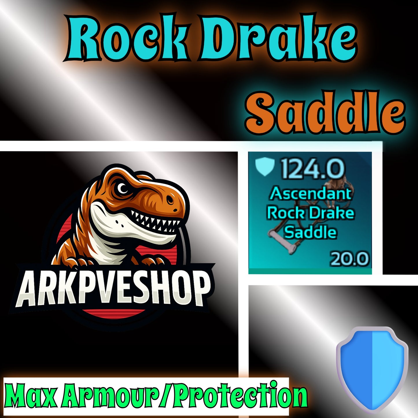 Crafted Saddles Max Armour, Protection