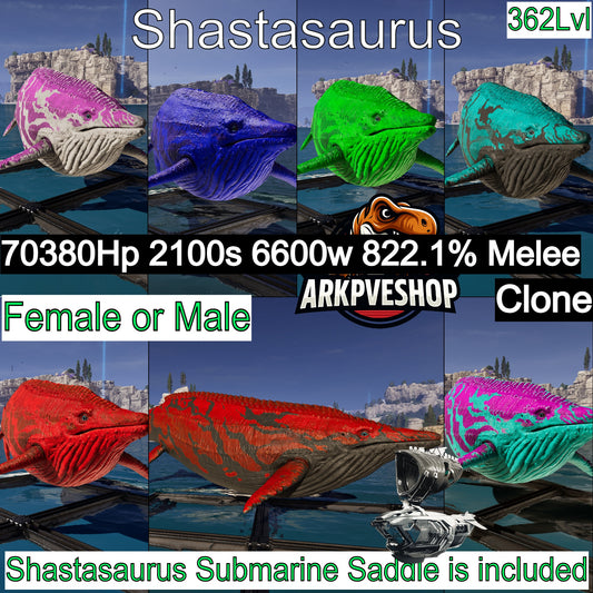 Shastasaurus Clone Top Stats