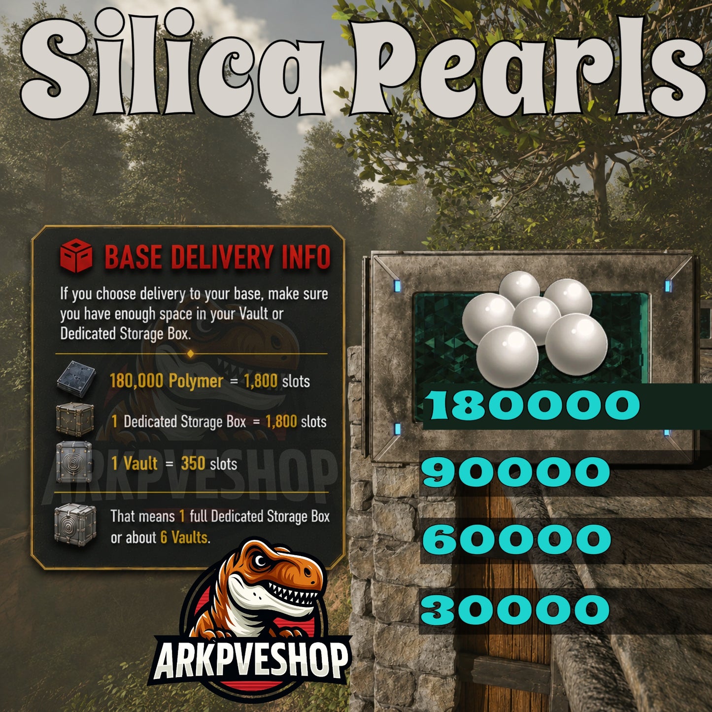 Silica Pearls / White Pearls