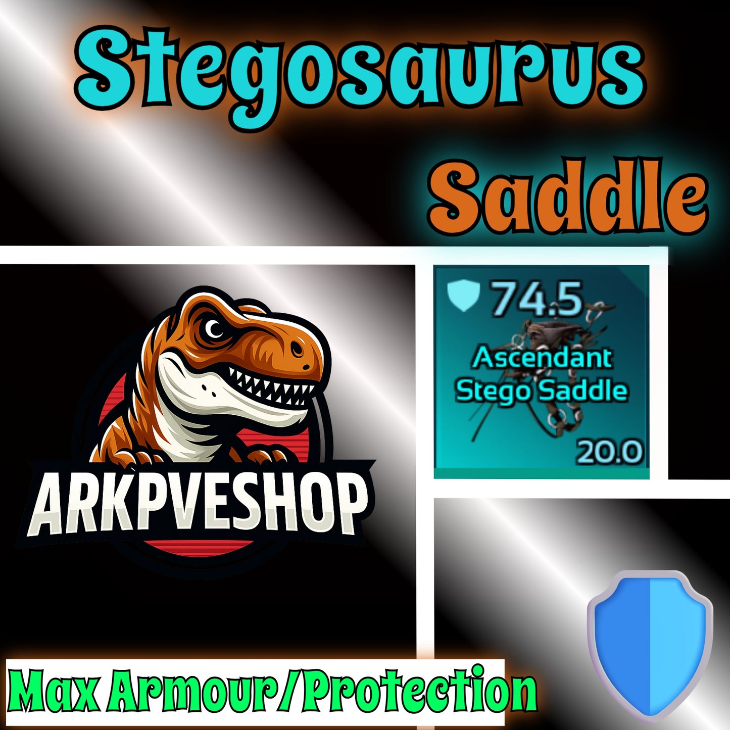 Crafted Saddles Max Armour, Protection