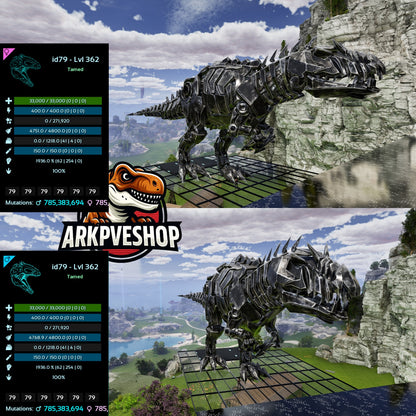 Tek Giganotosaurus 1936melee (Imprinted)