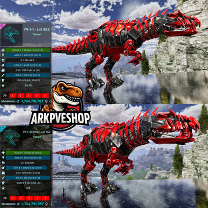 Tek Giganotosaurus Clone 1600Melee