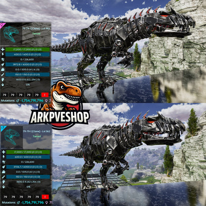 Tek Giganotosaurus Clone 1600Melee