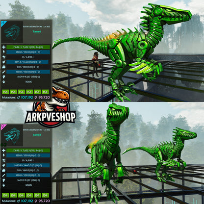 Tek Raptor 7632Hp 1609Melee