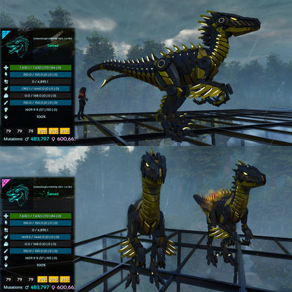 Tek Raptor 7632Hp 1609Melee