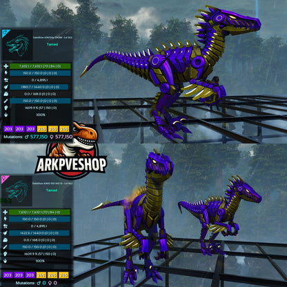 Tek Raptor 7632Hp 1609Melee