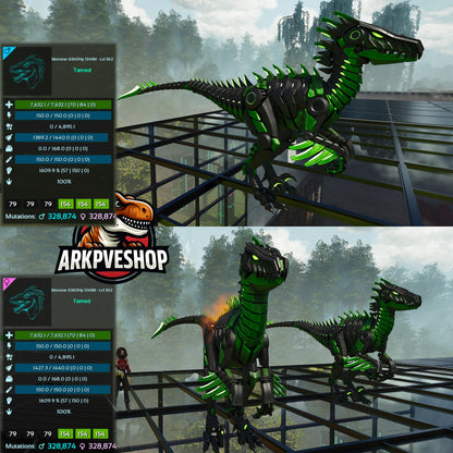 Tek Raptor 7632Hp 1609Melee