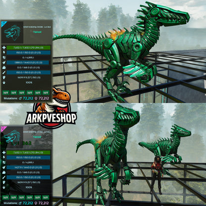 Tek Raptor 7632Hp 1609Melee