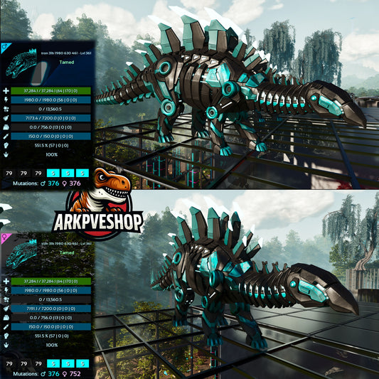 Tek Stegosaurus Imprinted 361Lvl
