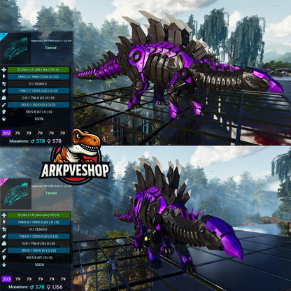 Tek Stegosaurus Imprinted 361Lvl