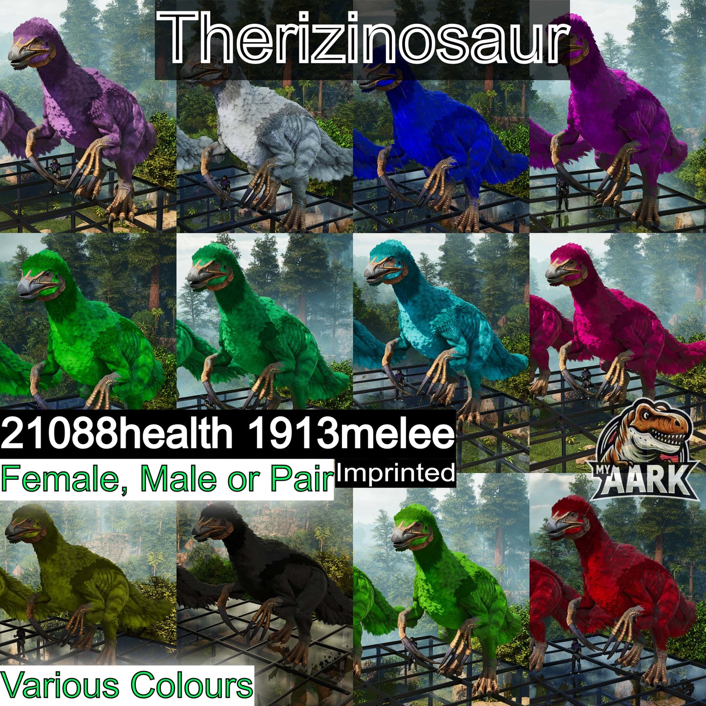 Therizinosaurus / Theri 1913Melee Imprinted