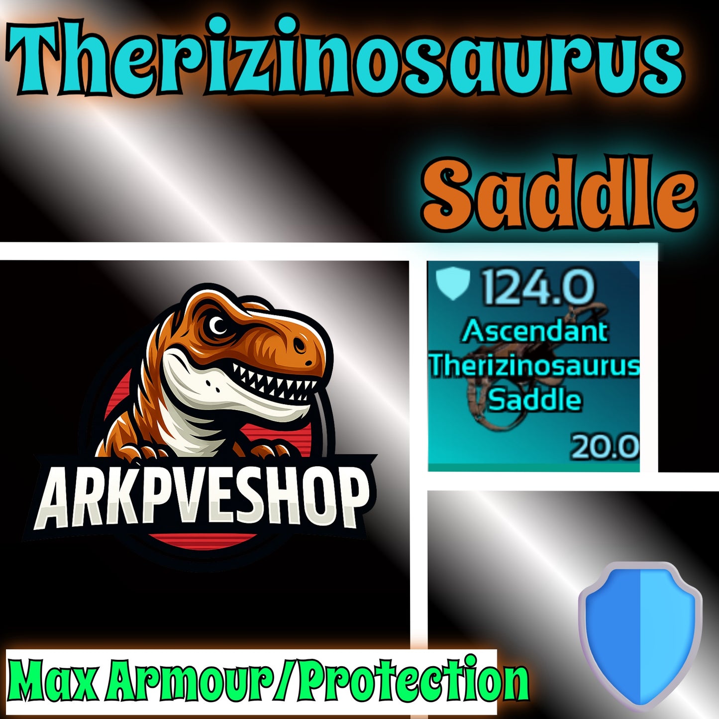 Crafted Saddles Max Armour, Protection