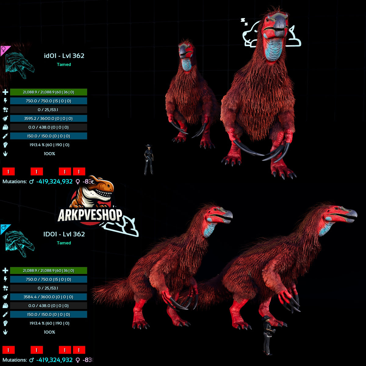 Therizinosaurus / Theri 1913Melee Imprinted