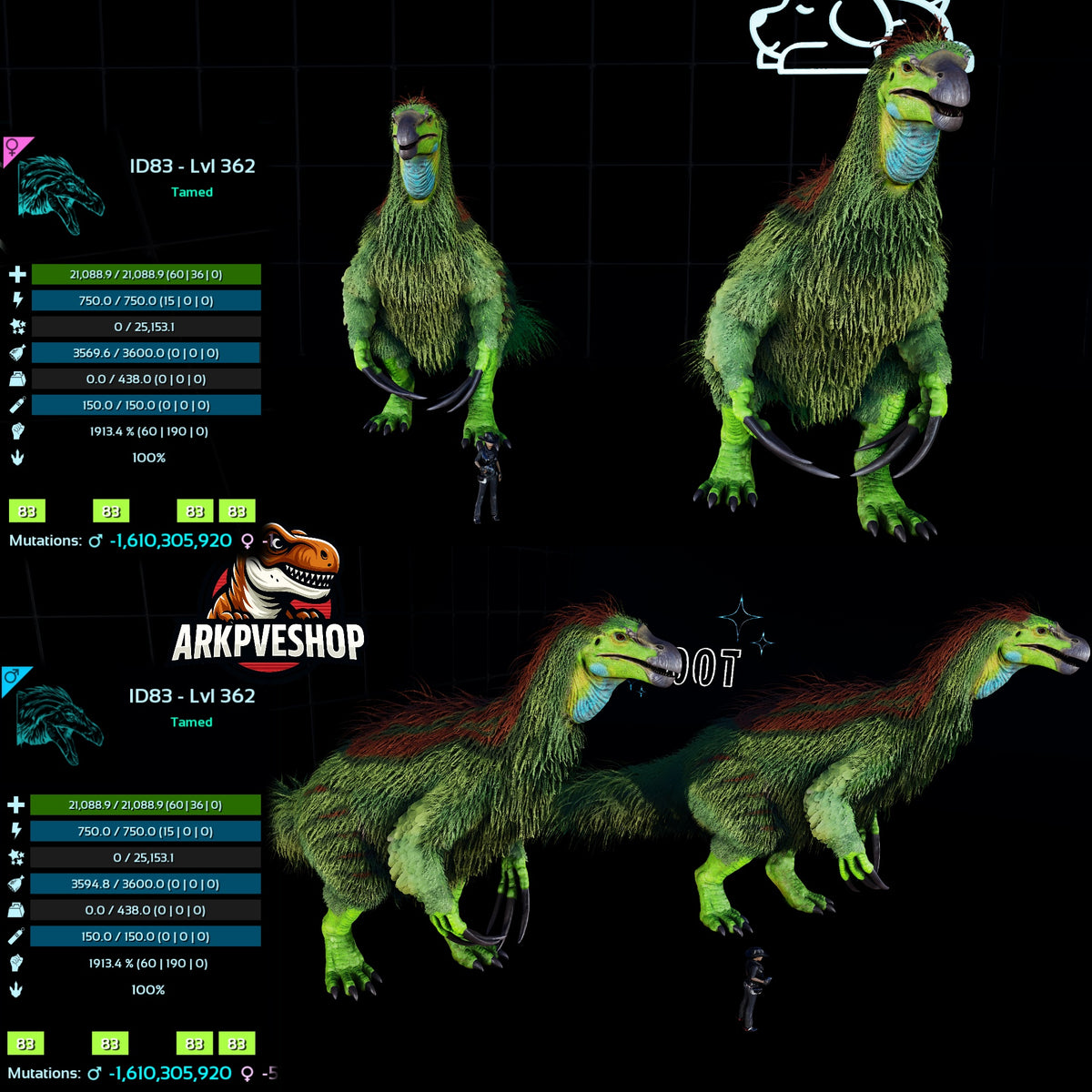 Therizinosaurus / Theri 1913Melee Imprinted