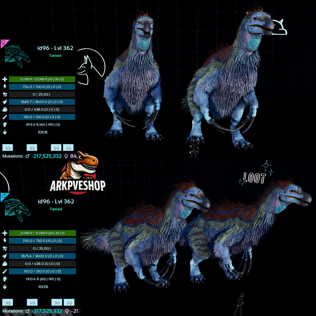 Therizinosaurus / Theri 1913Melee Imprinted