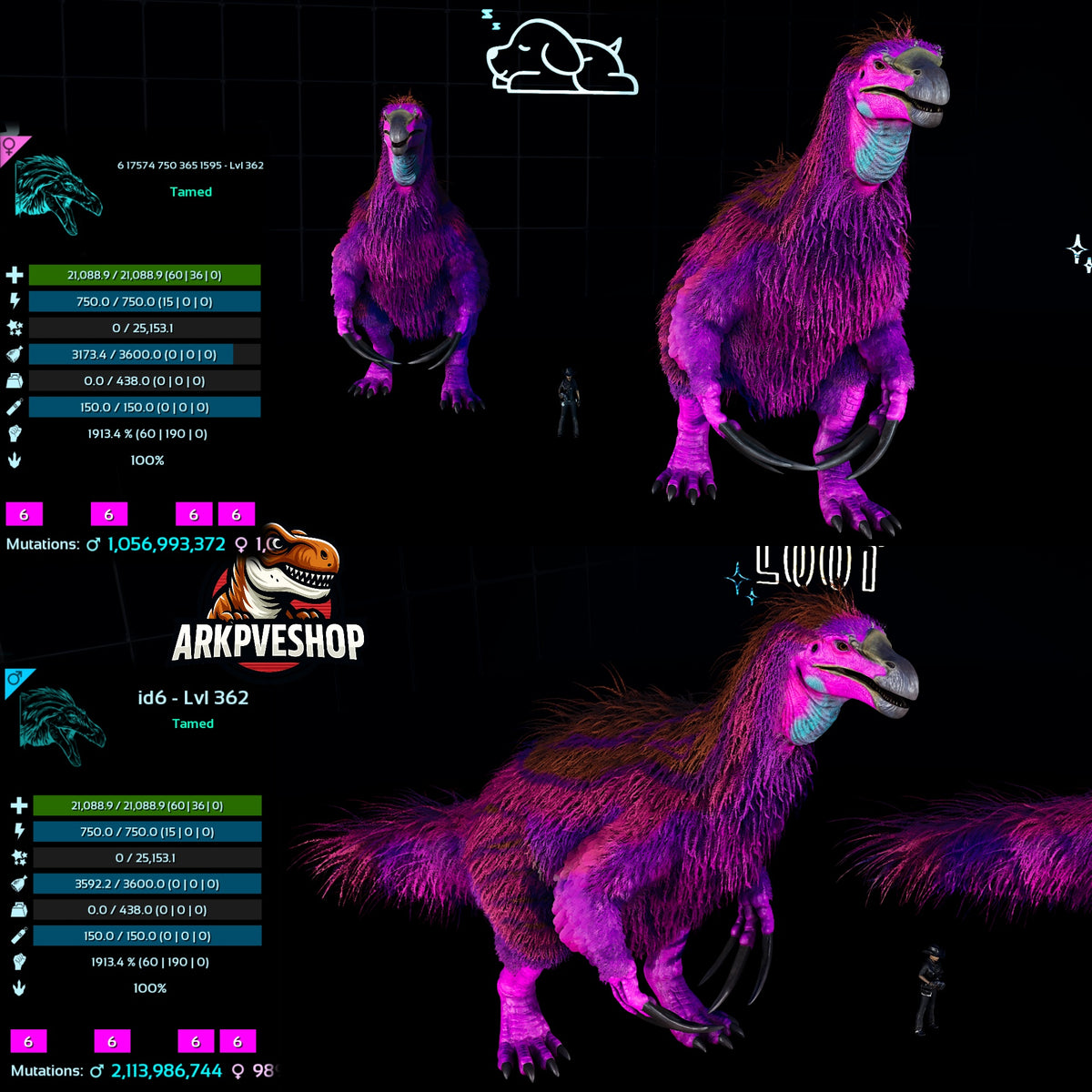 Therizinosaurus / Theri 1913Melee Imprinted