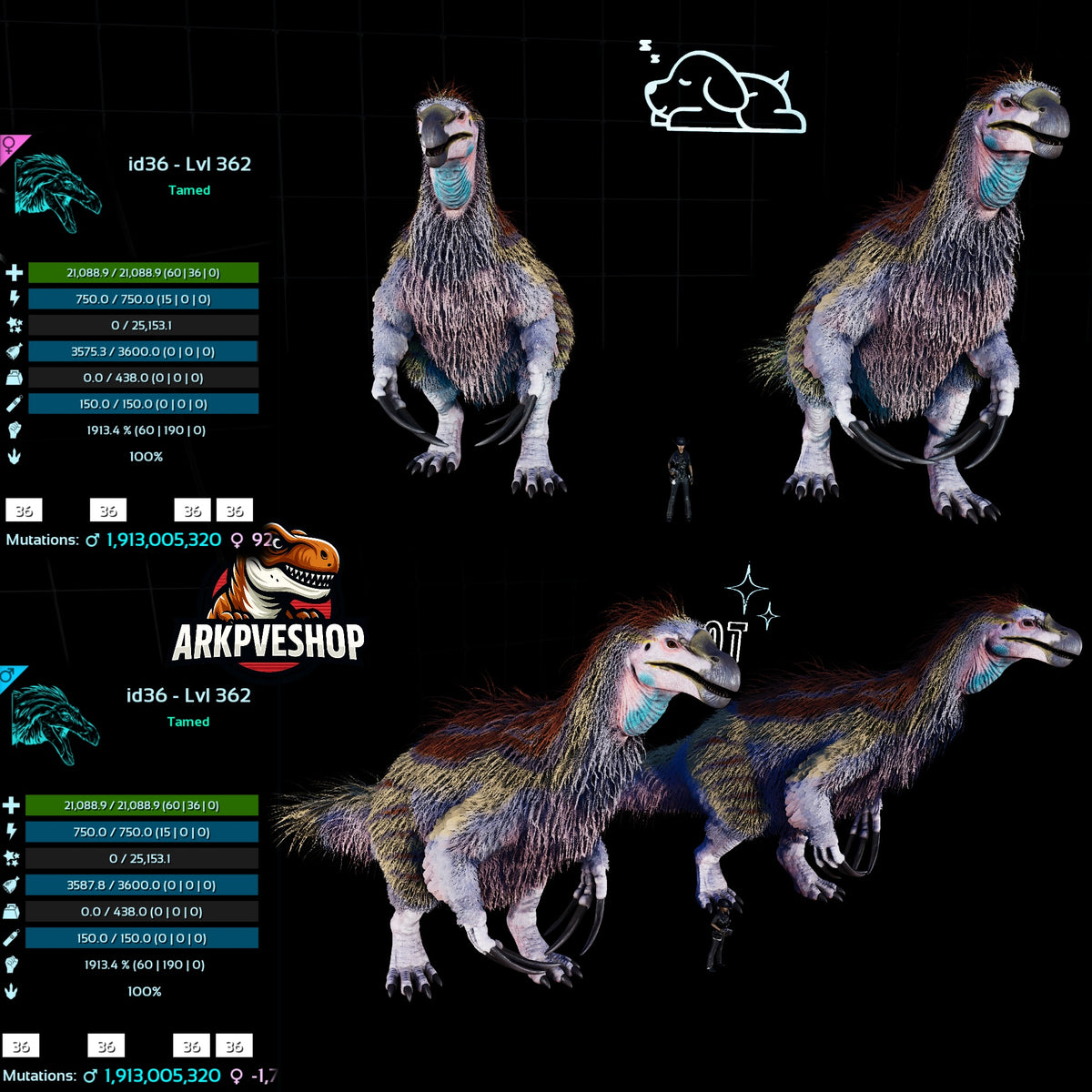 Therizinosaurus / Theri 1913Melee Imprinted