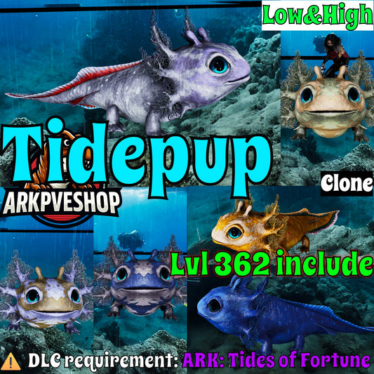 Tidepup clone High Low Lvls Genesis