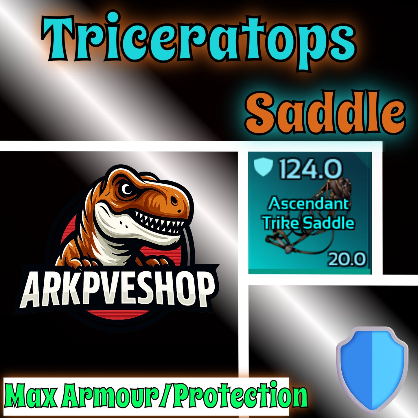Crafted Saddles Max Armour, Protection