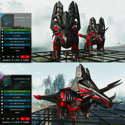 Tek Triceratops Trike 14.940HP 1560.6%m Imprinted