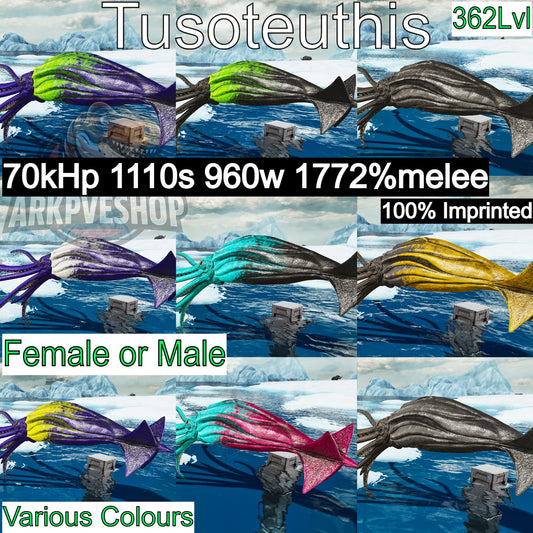 Tusoteuthis 1772%Melee Imprinted