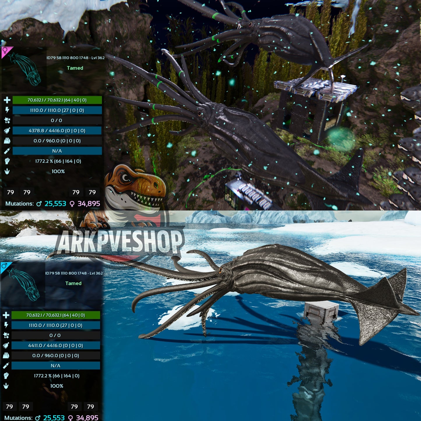 Tusoteuthis 1772%Melee Imprinted