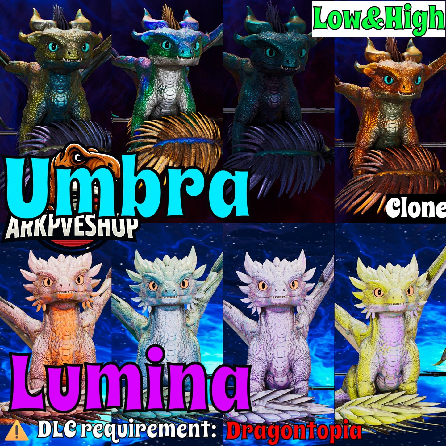 Umbra / Lumina / Dragontopia Dragon