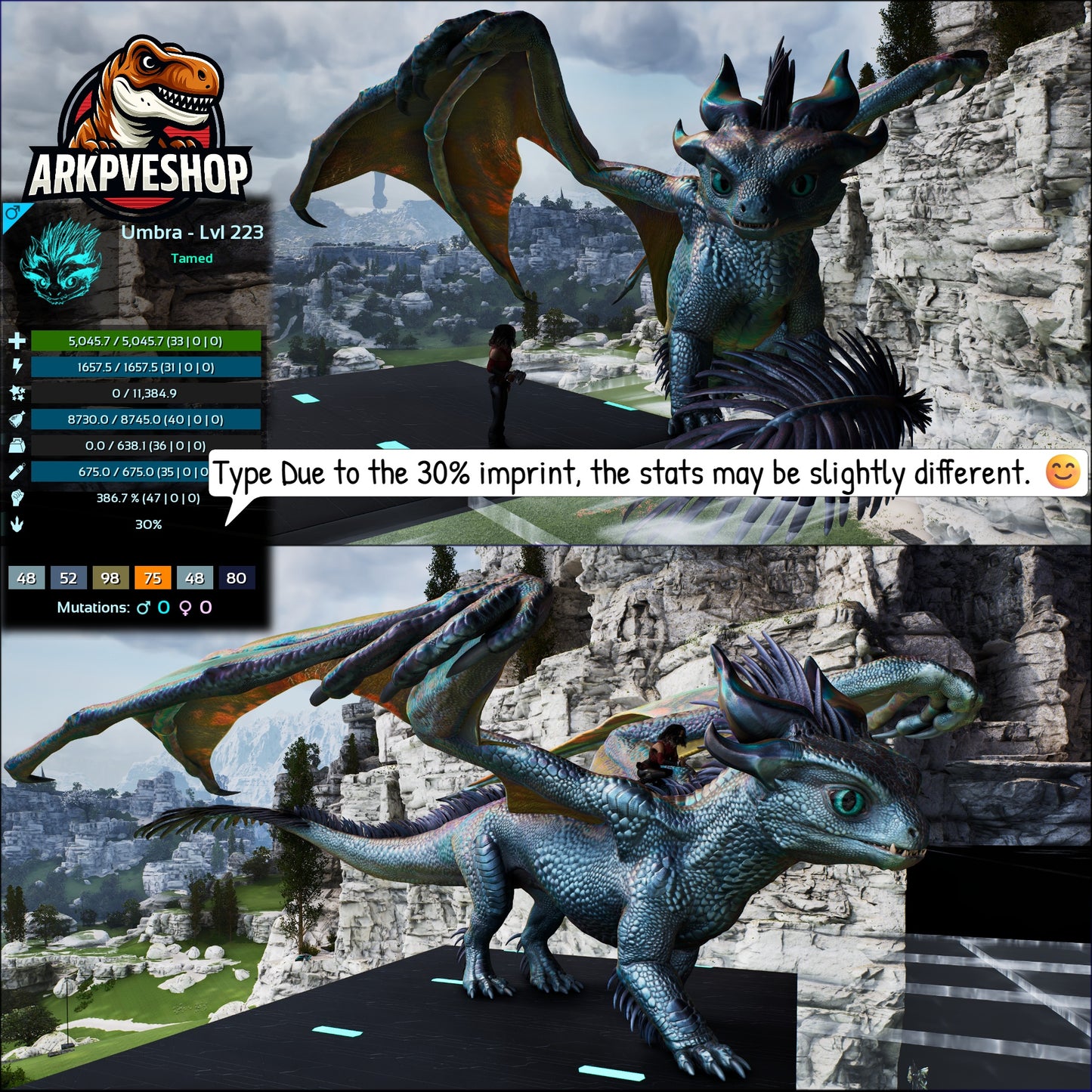 Umbra / Lumina / Dragontopia Dragon