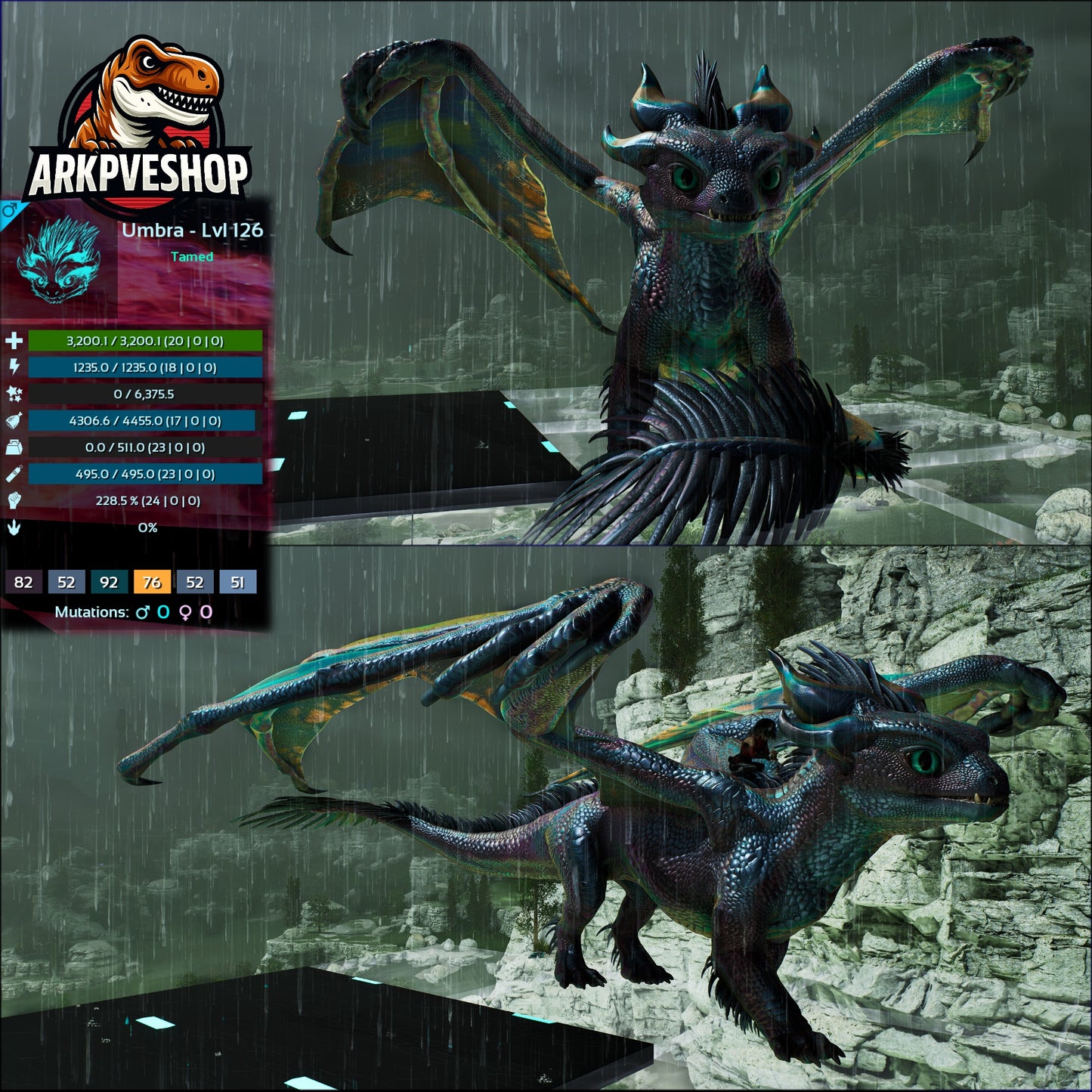 Umbra / Lumina / Dragontopia Dragon