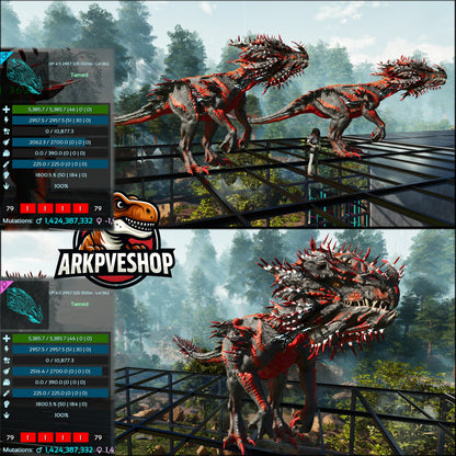 Velonasaur 1800%melee Imprinted