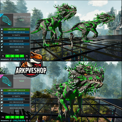 Velonasaur 1800%melee Imprinted