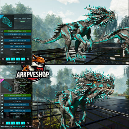 Velonasaur 1800%melee Imprinted