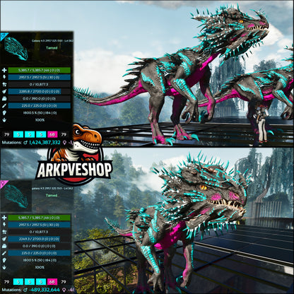Velonasaur 1800%melee Imprinted