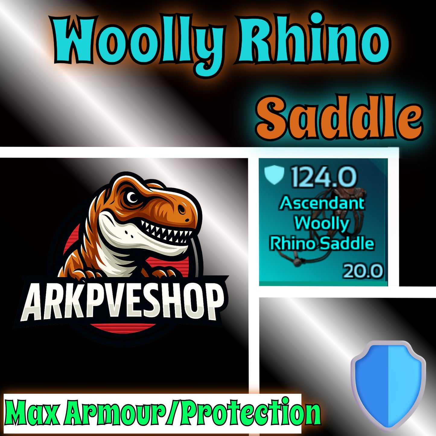 Crafted Saddles Max Armour, Protection