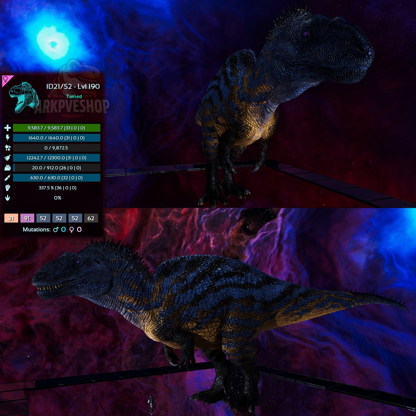 X-Acrocanthosaurus clone genesis