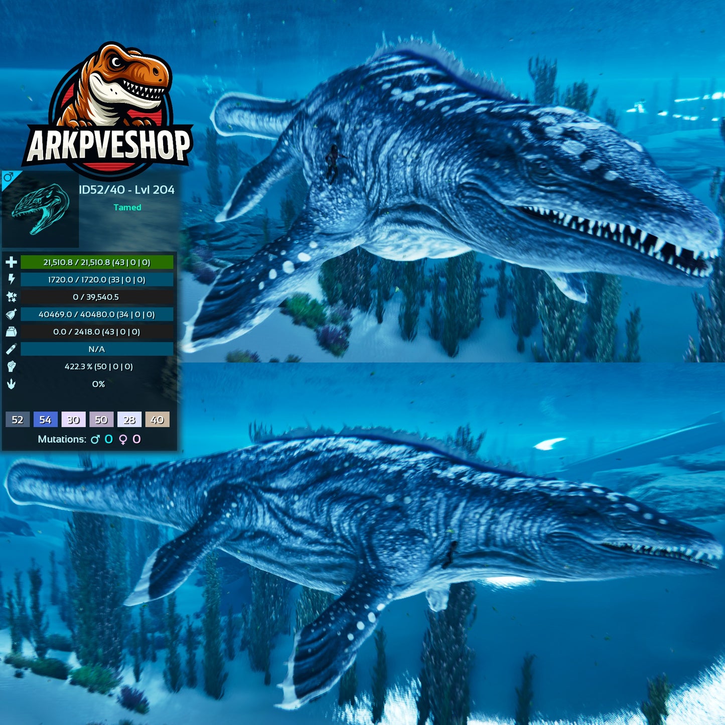 X-Mosasaurus Genesis Clone