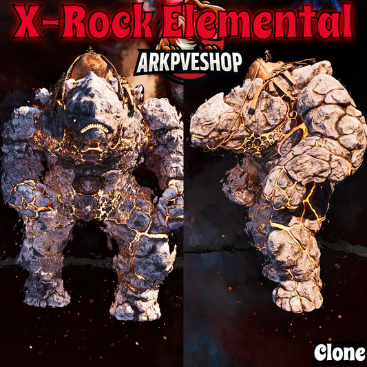 X-Rock Elemental / Lava Golem Clone