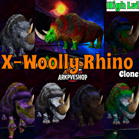 X-Woolly Rhino clone