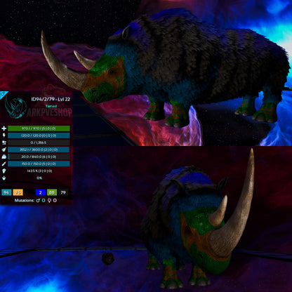 X-Woolly Rhino clone