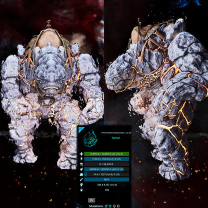X-Rock Elemental / Lava Golem Clone