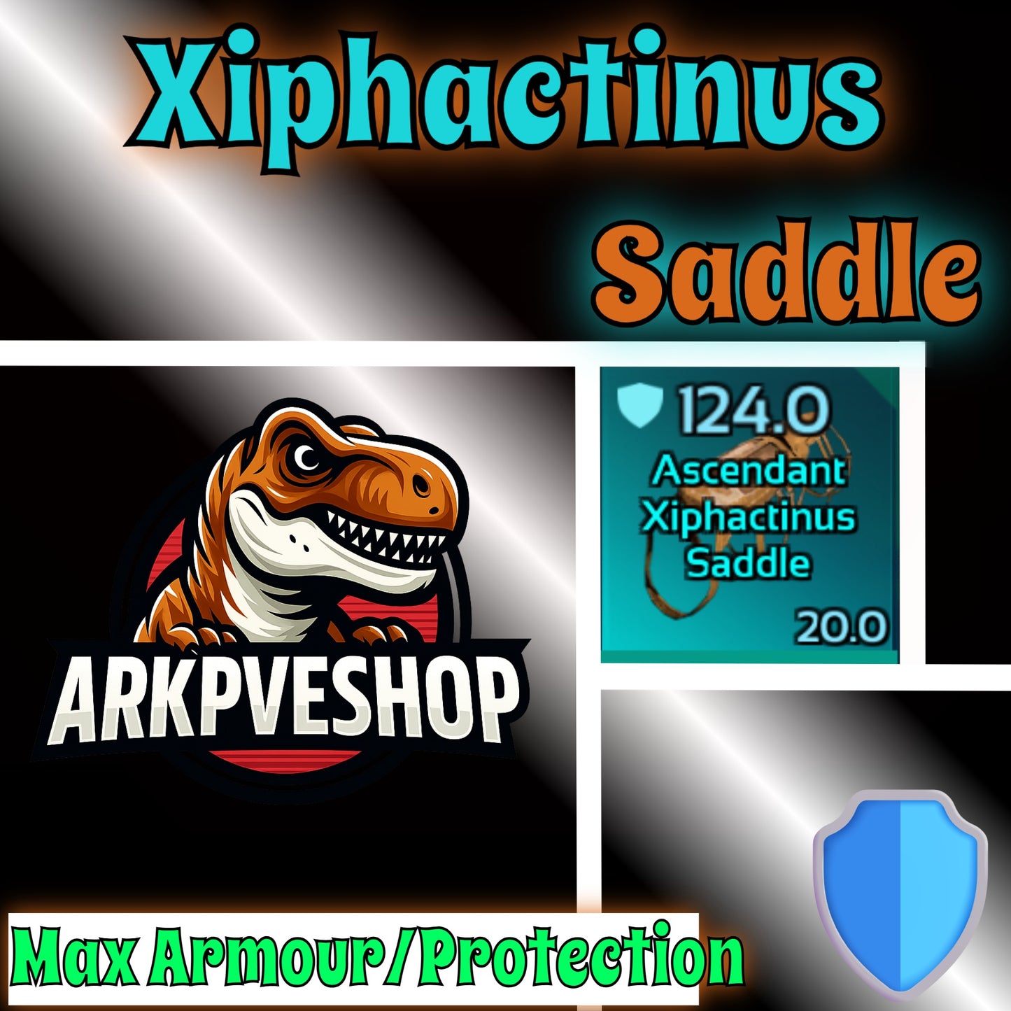 Crafted Saddles Max Armour, Protection