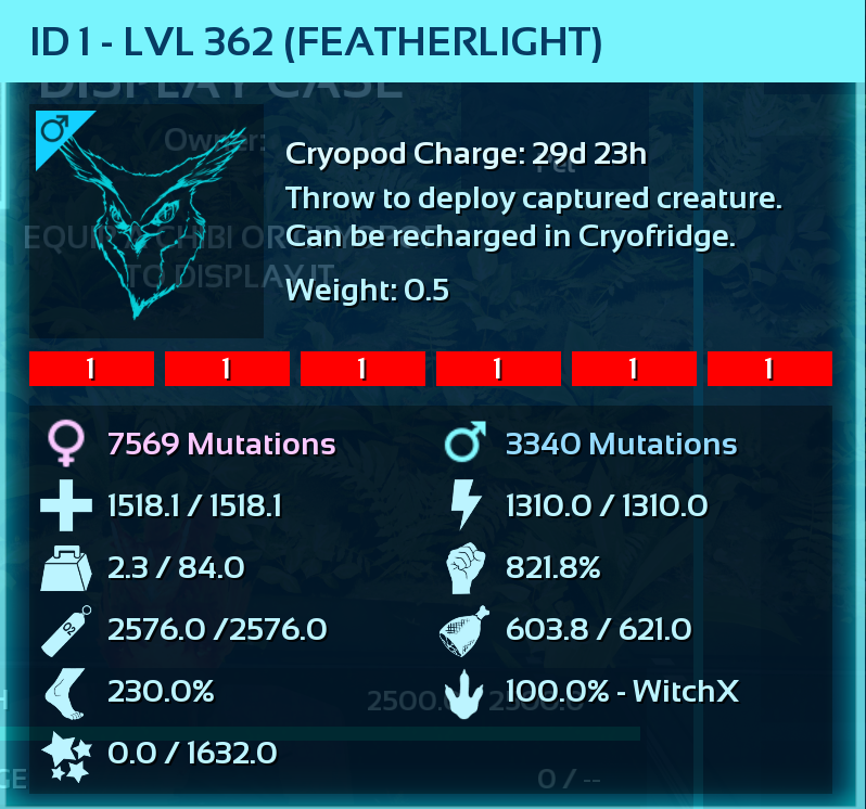 Featherlight Max Level 362 Solid 1- Red