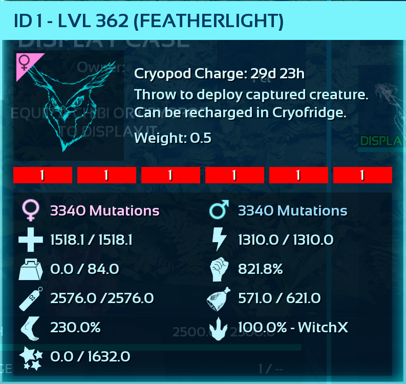 Featherlight Max Level 362 Solid 1- Red