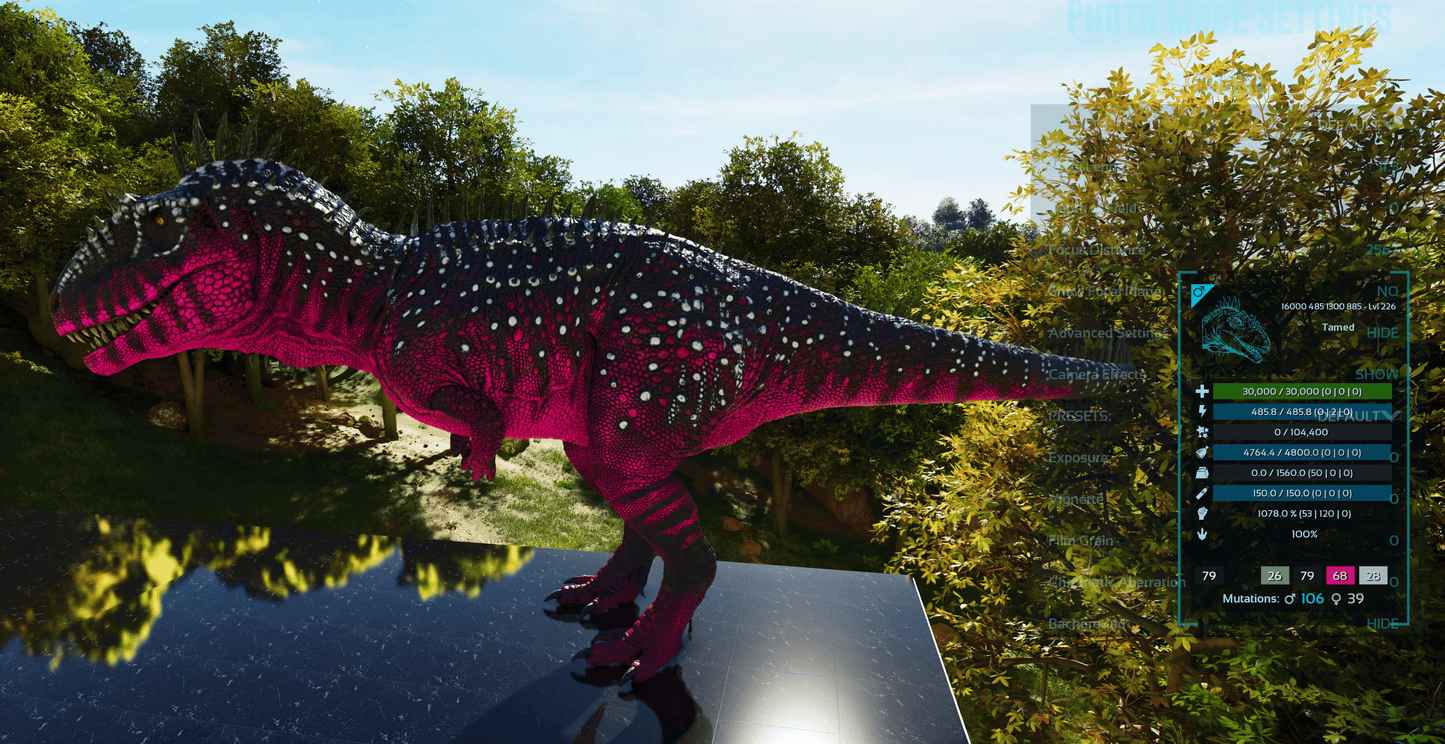 Carcharodontosaurus / Carcharo 1078dmg imprint